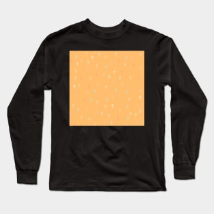 Itty Bitty Crosses Marmalade Orange Long Sleeve T-Shirt